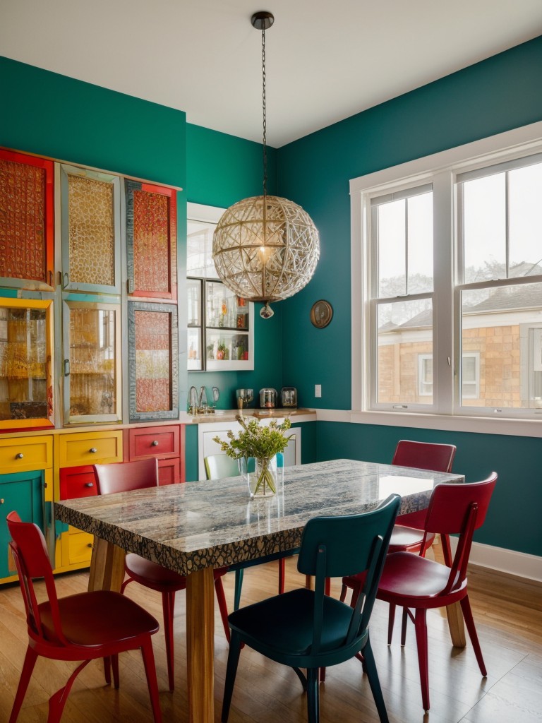 eclectic-dining-room-ideas-mix-different-styles-patterns-combining-bold-colors-unique-furniture-pieces-vibrant-creative-atmosphere