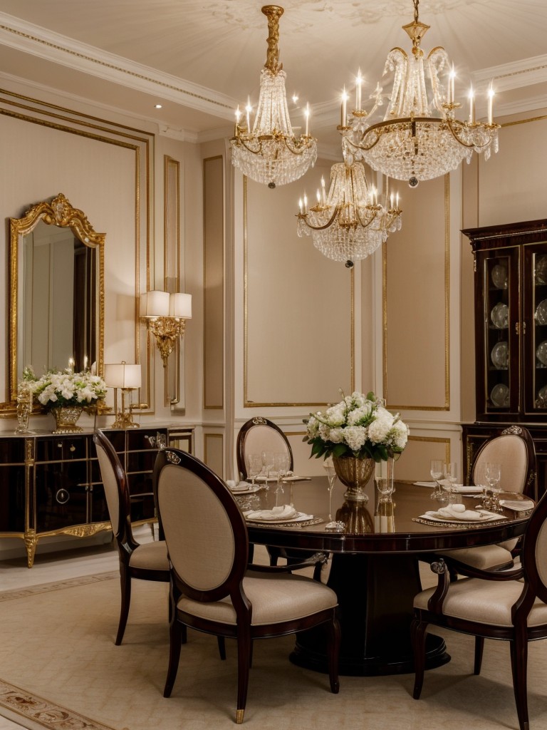 glamorous-dining-room-ideas-featuring-luxurious-materials-elegant-chandeliers-glamorous-table-settings-sophisticated-opulent-ambiance