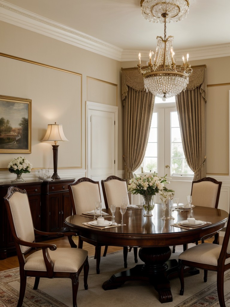 traditional-dining-room-ideas-featuring-elegant-furniture-formal-table-settings-classic-artwork-creating-refined-timeless-atmosphere