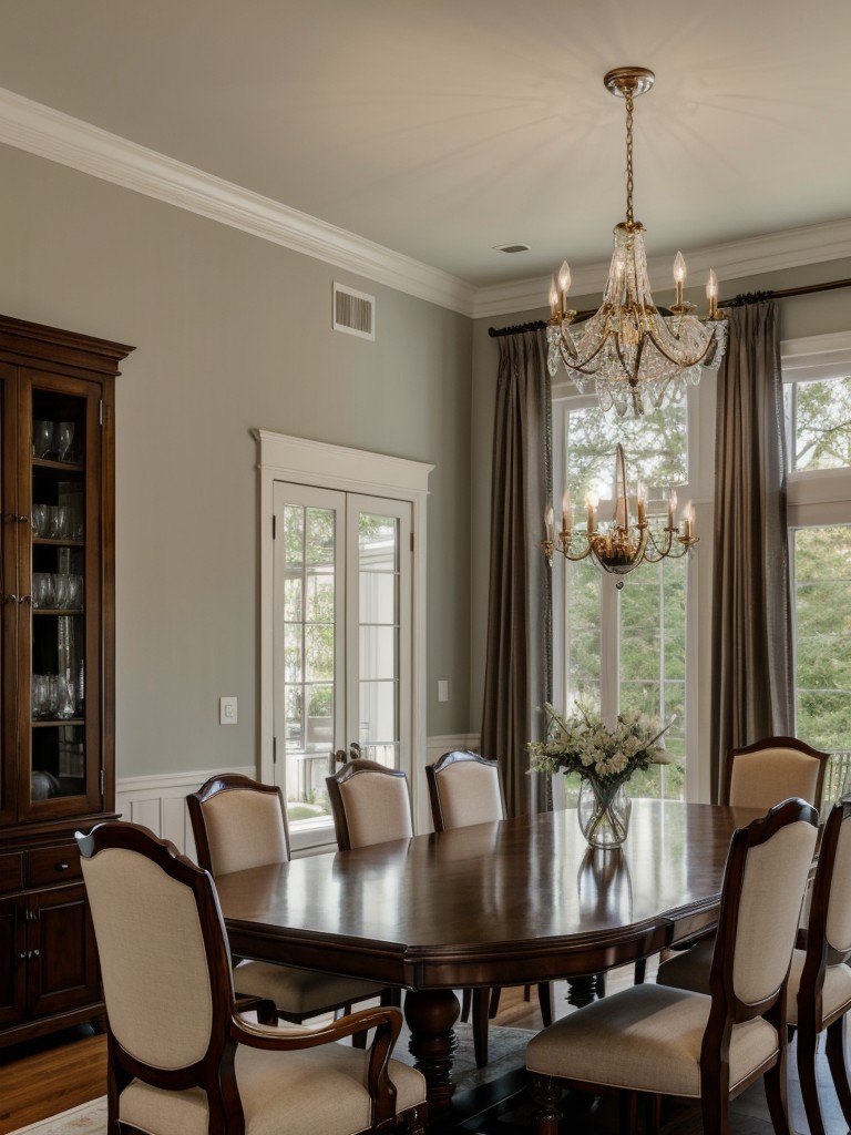 traditional-dining-room-ideas-elegant-dining-set-classic-decor-formal-lighting-fixtures