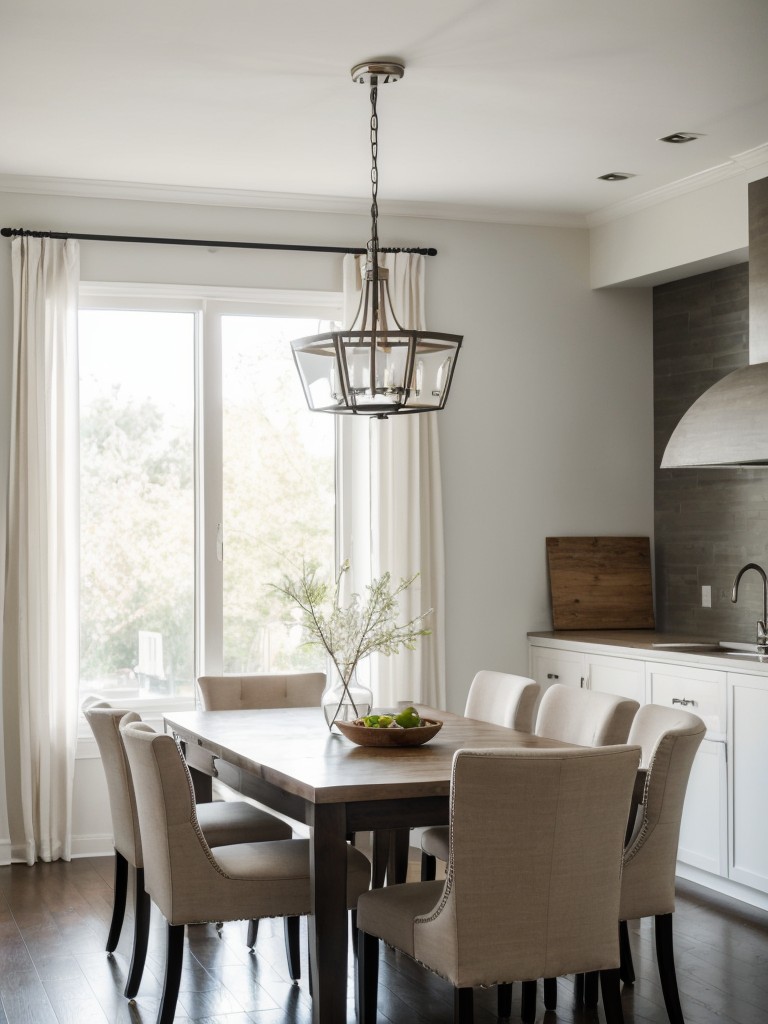 using-white-walls-pendant-lighting-statement-piece-dining-table