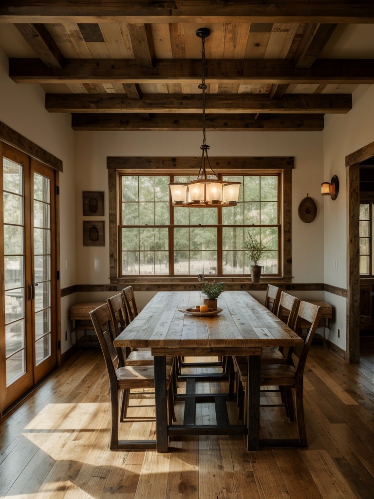 rustic-dining-room-ideas-featuring-reclaimed-wood-furniture-warm-earthy-tones-cozy-inviting-atmosphere