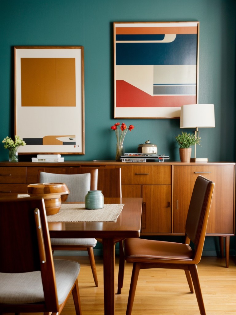 mid-century-modern-dining-room-ideas-characterized-retro-furniture-bold-patterns-iconic-design-pieces-retro-chic-space
