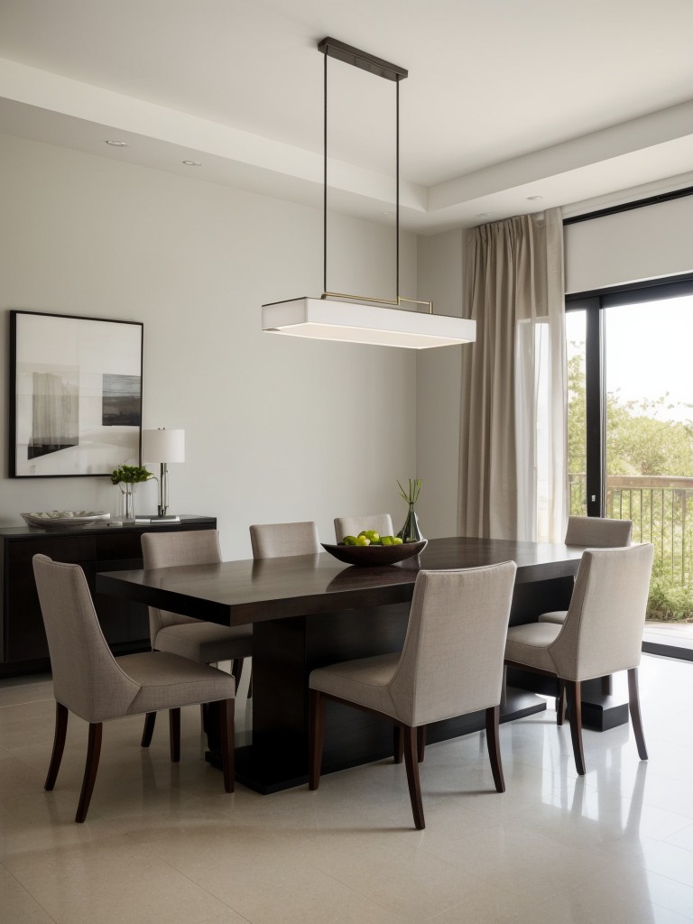 contemporary-dining-room-ideas-sleek-furniture-minimalist-design-statement-lighting-fixtures