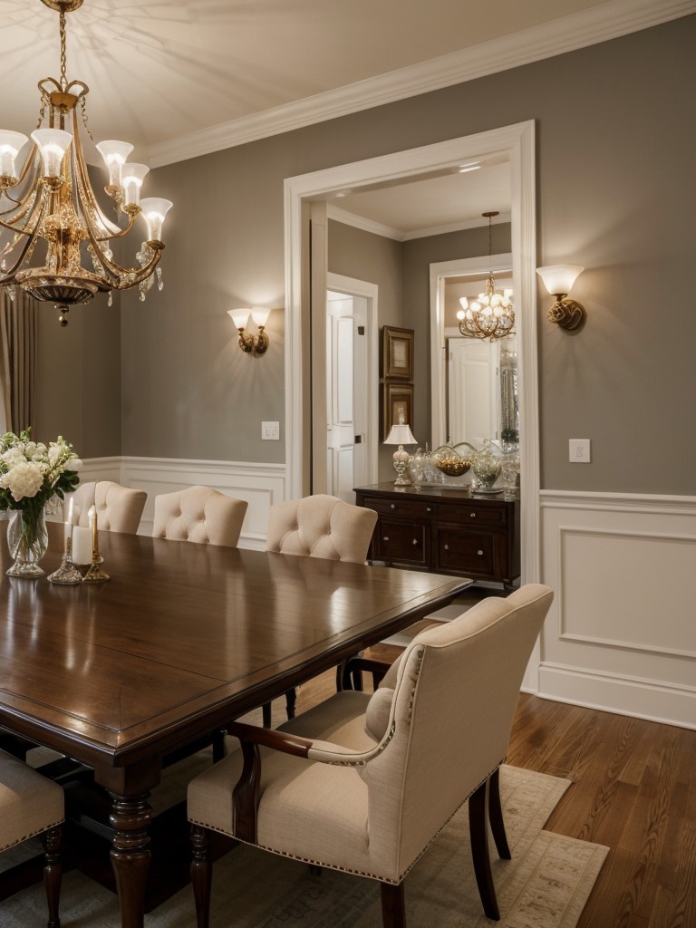 traditional-dining-room-ideas-elegant-dining-sets-formal-drapery-ornate-chandeliers