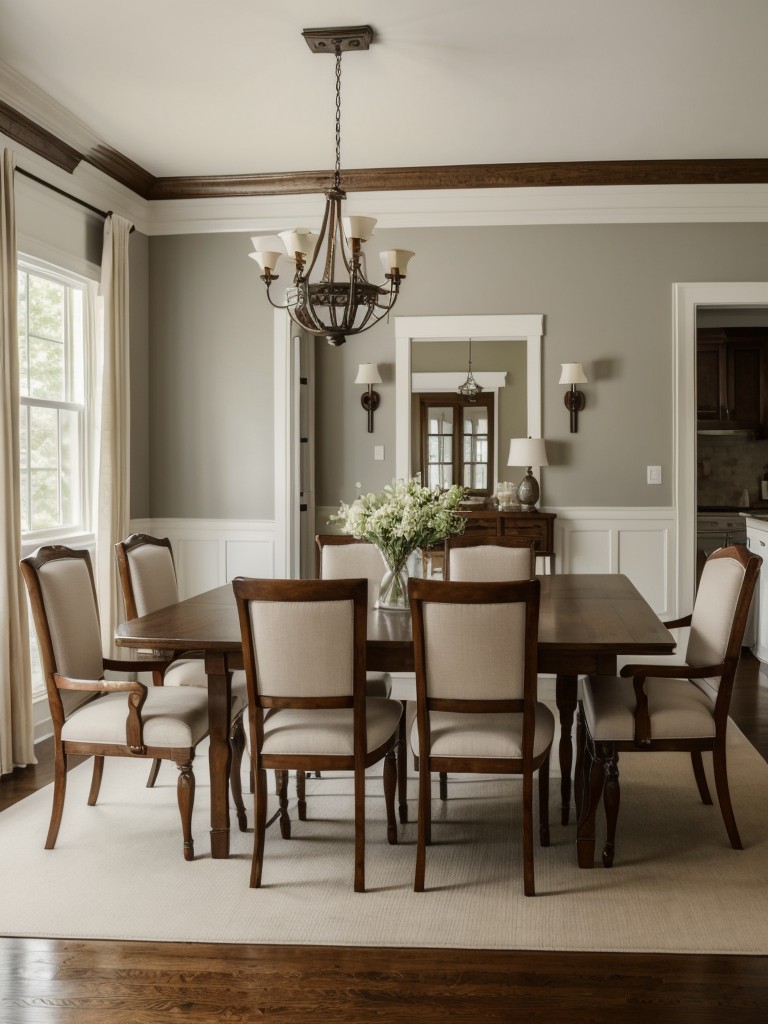 traditional-dining-room-ideas-classic-timeless-look-using-rectangular-table-upholstered-chairs-refined-tableware