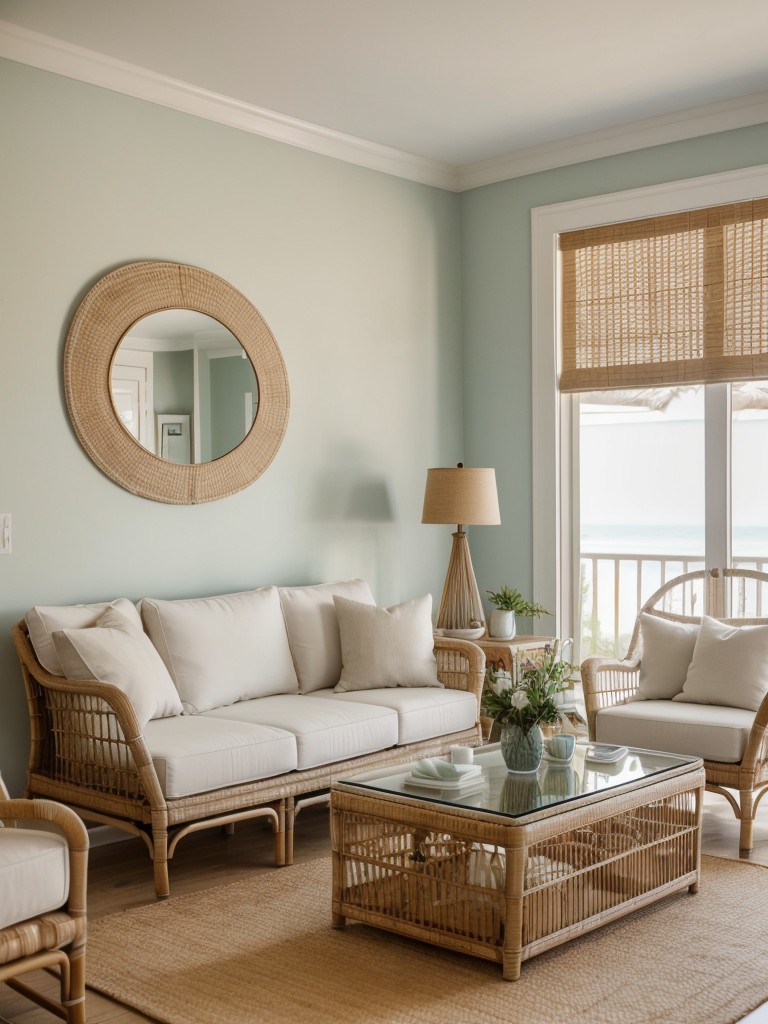 using-light-color-palette-seashell-decor-rattan-furniture