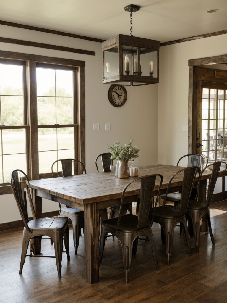 farmhouse-dining-room-ideas-vintage-charm-distressed-finishes-rustic-farmhouse-tables