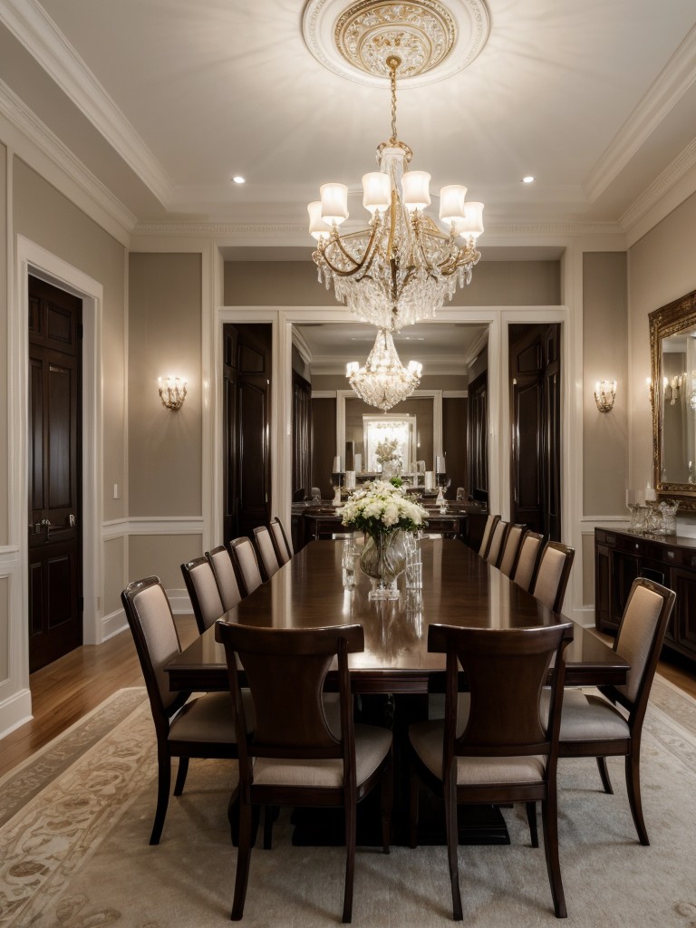 formal-dining-room-ideas-that-exude-sophistication-refine-luxurious-materials-chandeliers-elegant-table-settings