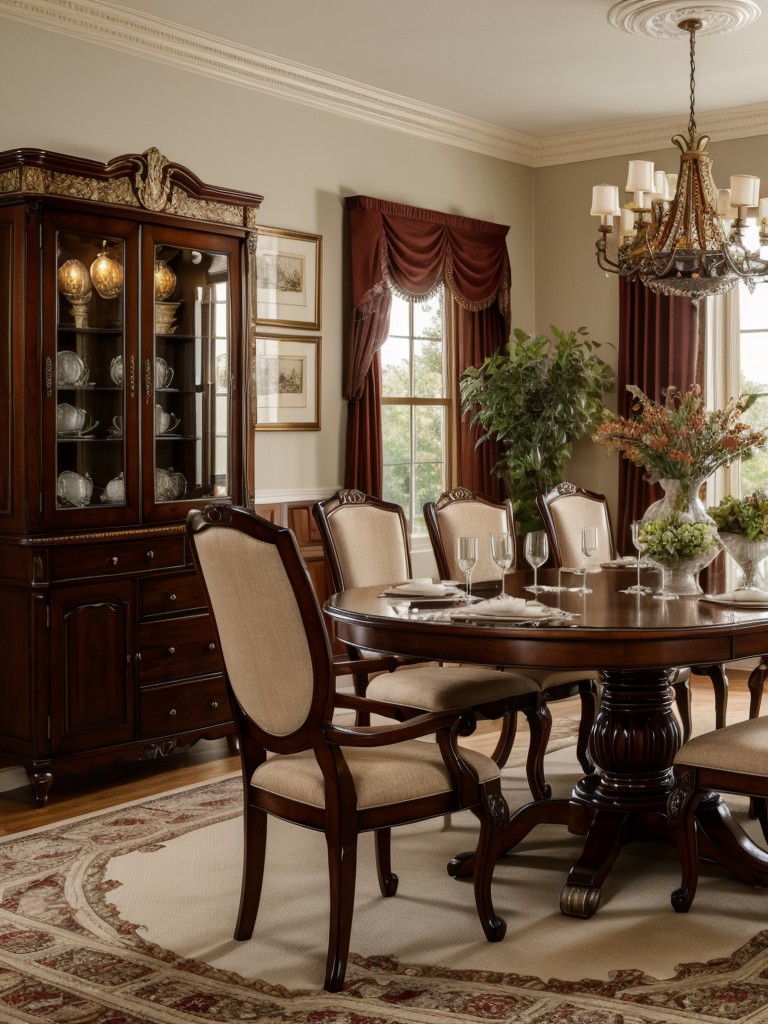 traditional-dining-room-ideas-that-embody-timeless-elegance-classic-furniture-rich-colors-ornate-details