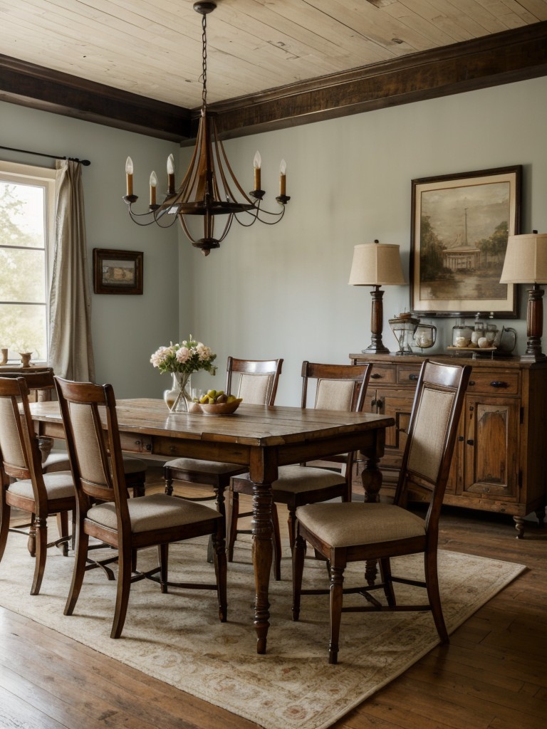 vintage-dining-room-ideas-antiques-distressed-furniture-nostalgic-decor