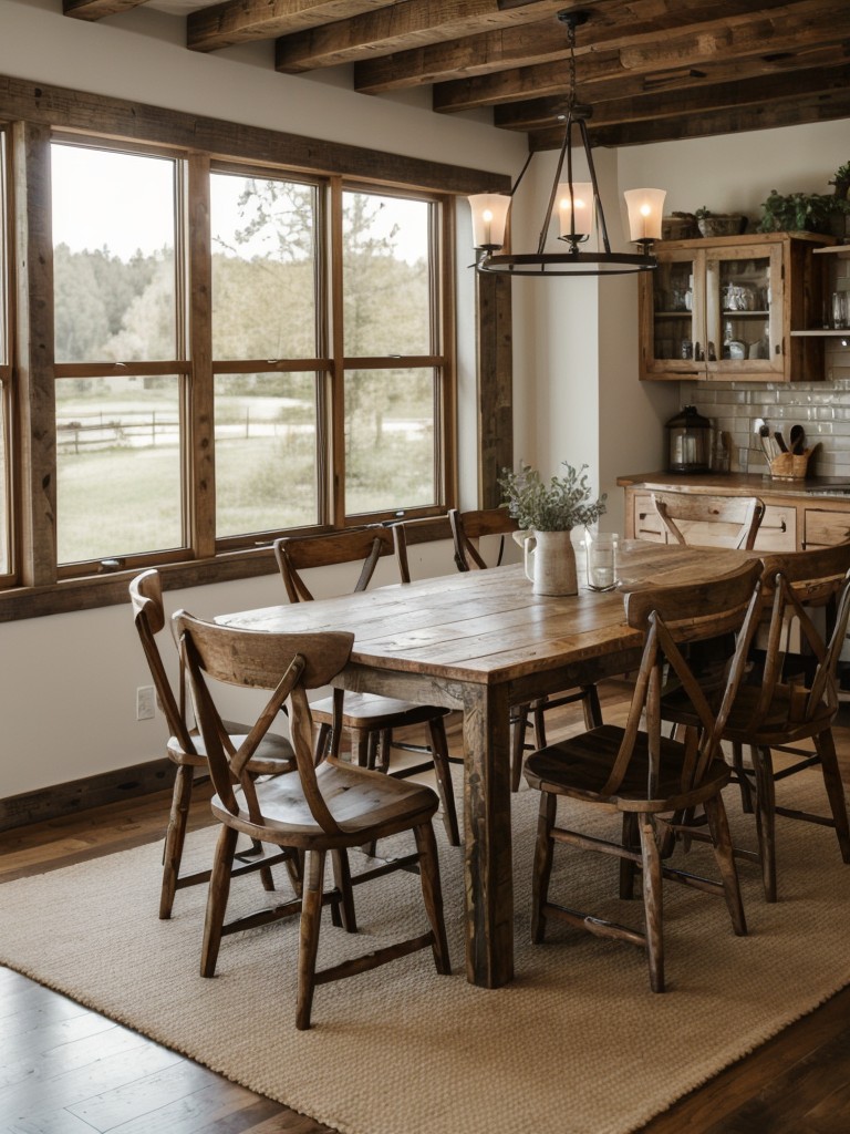 rustic-dining-room-ideas-reclaimed-wood-furniture-cozy-farmhouse-accents