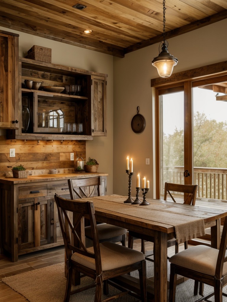 rustic-dining-room-ideas-natural-wood-furniture-earthy-textures-warm-color-scheme-cozy-inviting-atmosphere