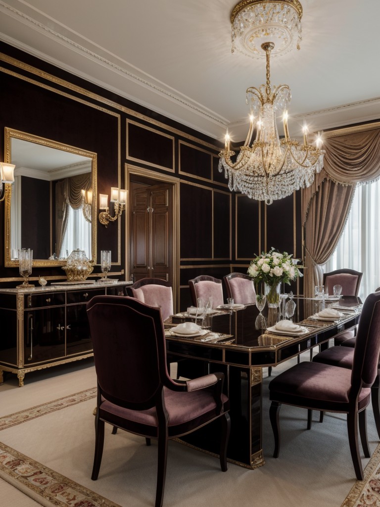 luxurious-dining-room-ideas-elegant-furniture-crystal-chandeliers-rich-materials-like-velvet-silk-glamorous-sophisticated-space