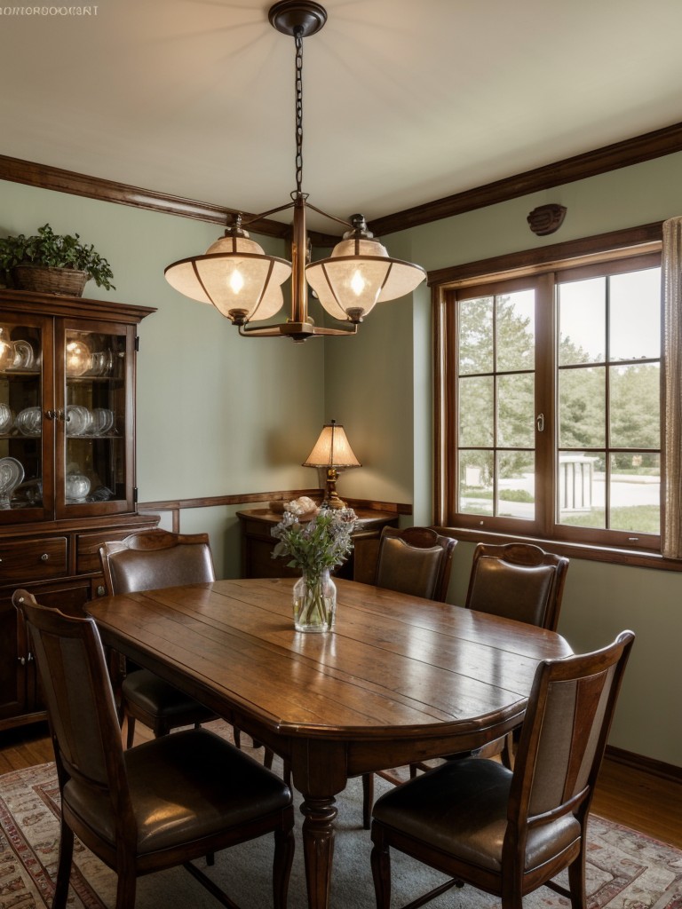 vintage-dining-room-ideas-antique-furniture-retro-decor-vintage-inspired-lighting-fixtures-charming-nostalgic-atmosphere