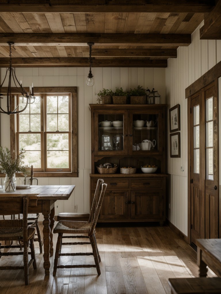 farmhouse-dining-room-ideas-rustic-charm-vintage-furniture-cozy-country-inspired-elements