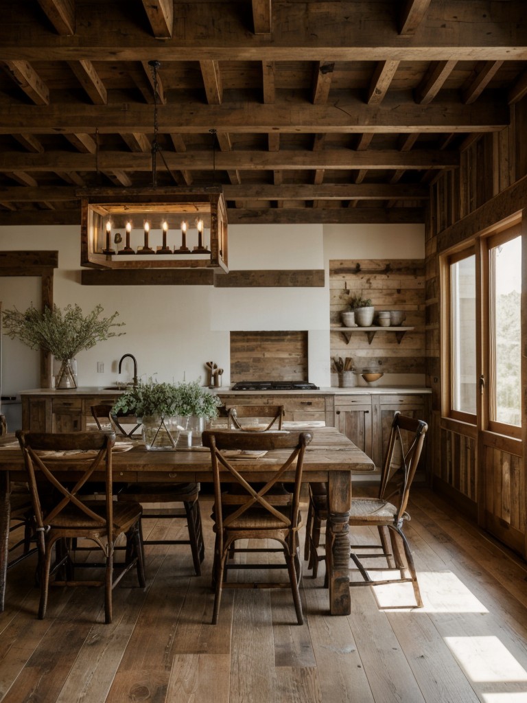 rustic-dining-room-ideas-reclaimed-wood-elements-farmhouse-style-decor-warm-earthy-tones