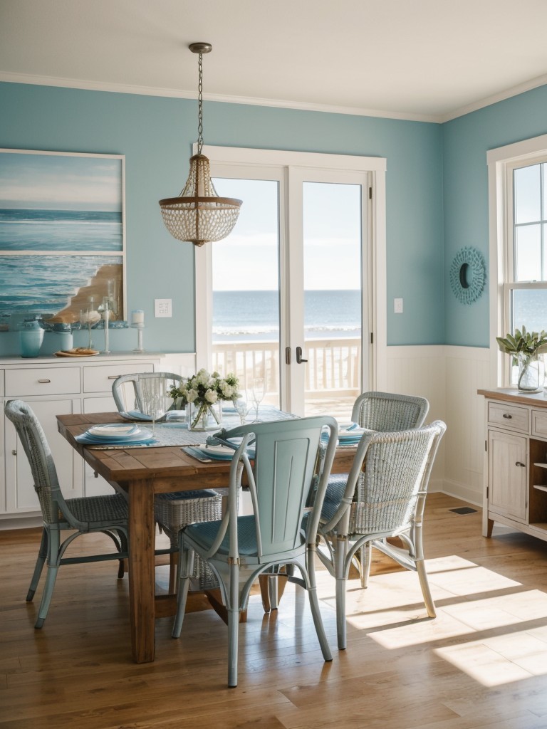 coastal-dining-room-ideas-beach-inspired-color-scheme-nautical-decor-light-airy-furniture