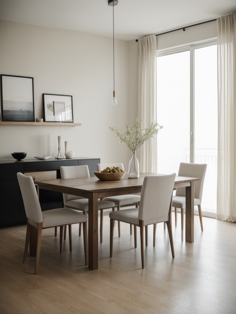 minimalist-dining-room-ideas-sleek-furniture-neutral-color-schemes-plenty-negative-space-creating-calming-clutter-free-environment