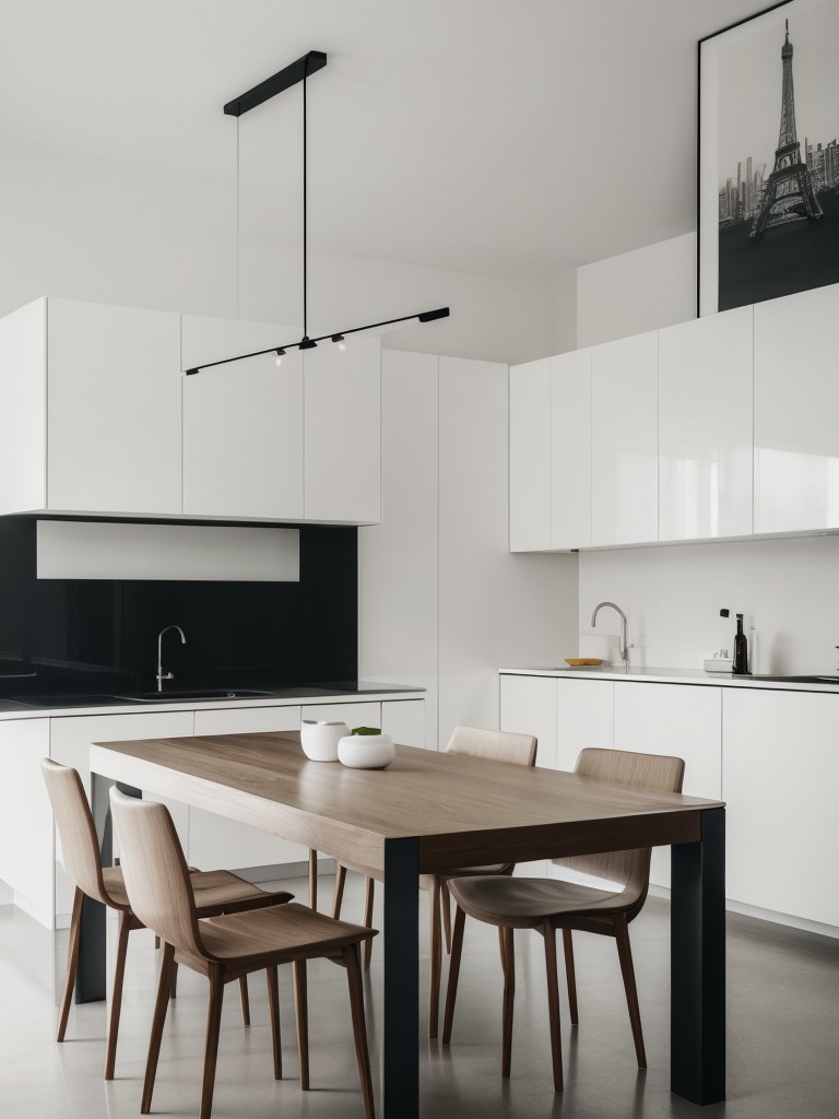 minimalist-dining-room-ideas-sleek-streamlined-design-featuring-simple-dining-table-minimal-artwork-monochromatic-color-scheme