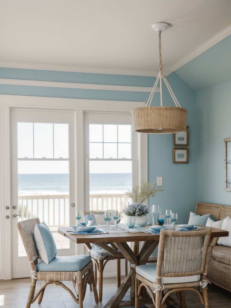 coastal-dining-room-ideas-light-blue-white-color-scheme-beach-inspired-decor-natural-materials-like-seagrass-driftwood-accents