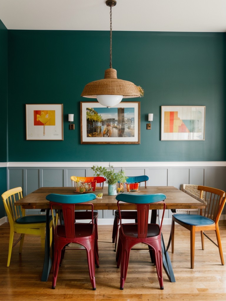 eclectic-dining-room-ideas-mix-different-furniture-styles-vibrant-colors-quirky-accessories