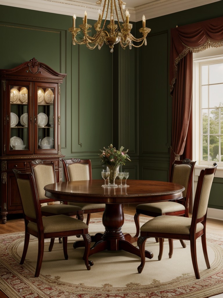 traditional-dining-room-elegant-furniture-ornate-details-rich-colors-like-deep-red-green-to-create-classic-timeless-atmosphere