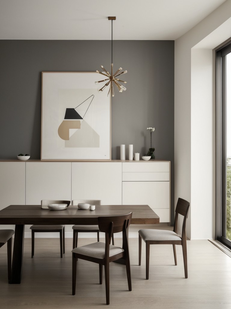 minimalist-dining-room-ideas-neutral-color-palette-sleek-furniture-minimalist-artwork