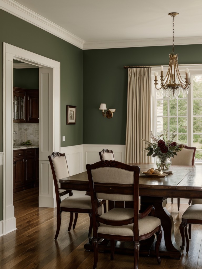 traditional-dining-room-ideas-elegant-furniture-detailed-moldings-classic-color-palettes-like-burgundy-forest-green
