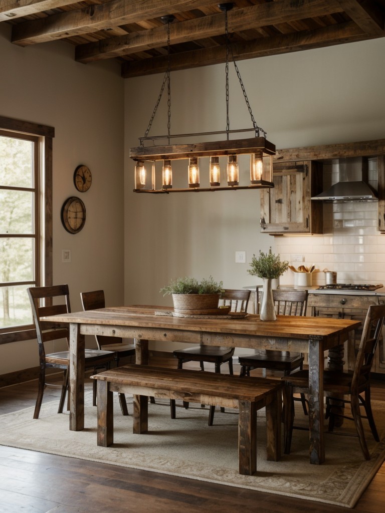 rustic-dining-room-ideas-reclaimed-wood-accents-farmhouse-inspired-decor-cozy-lighting-fixtures