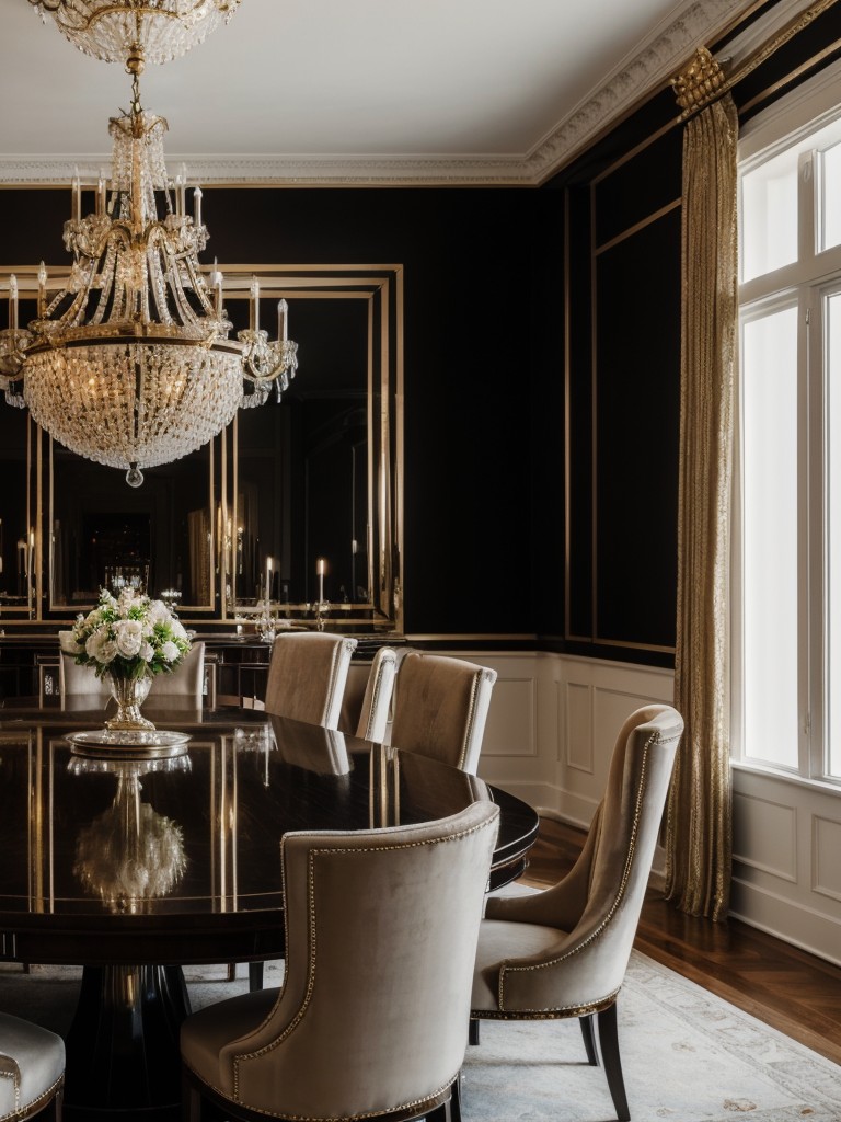 glamorous-dining-room-design-featuring-luxe-velvet-furniture-metallic-accents-dramatic-chandeliers
