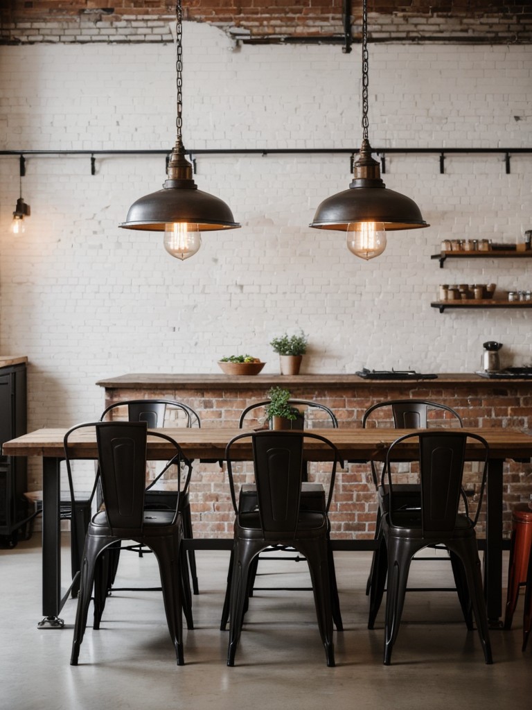 industrial-dining-room-ideas-incorporating-metal-accents-exposed-brick-walls-vintage-lighting-trendy-urban-aesthetic