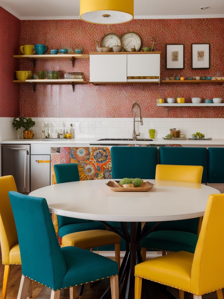 eclectic-dining-room-ideas-that-mix-match-different-design-styles-combining-bold-patterns-bright-colors-array-unique-furniture-pieces