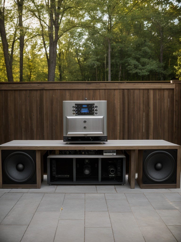 install-outdoor-sound-system-to-provide-background-music-your-gatherings