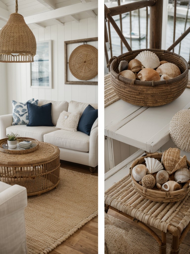 incorporating-natural-textures-like-rattan-driftwood-featuring-nautical-decor-elements-like-seashells-anchor-motifs