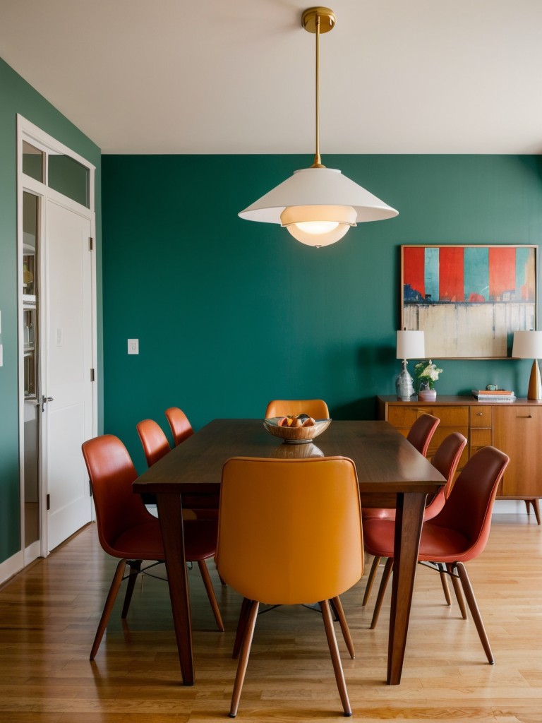 mid-century-modern-dining-room-ideas-iconic-furniture-pieces-retro-lighting-fixtures-vibrant-pops-color