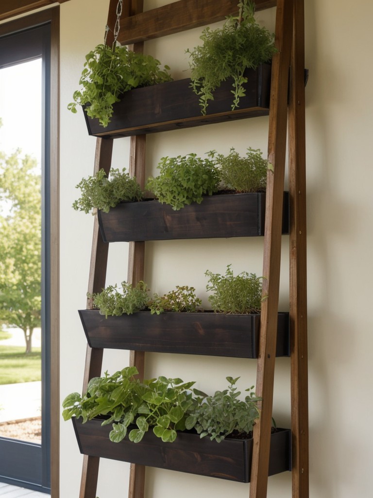 create-diy-vertical-garden-hanging-planters-trellises-unique-vibrant-green-space