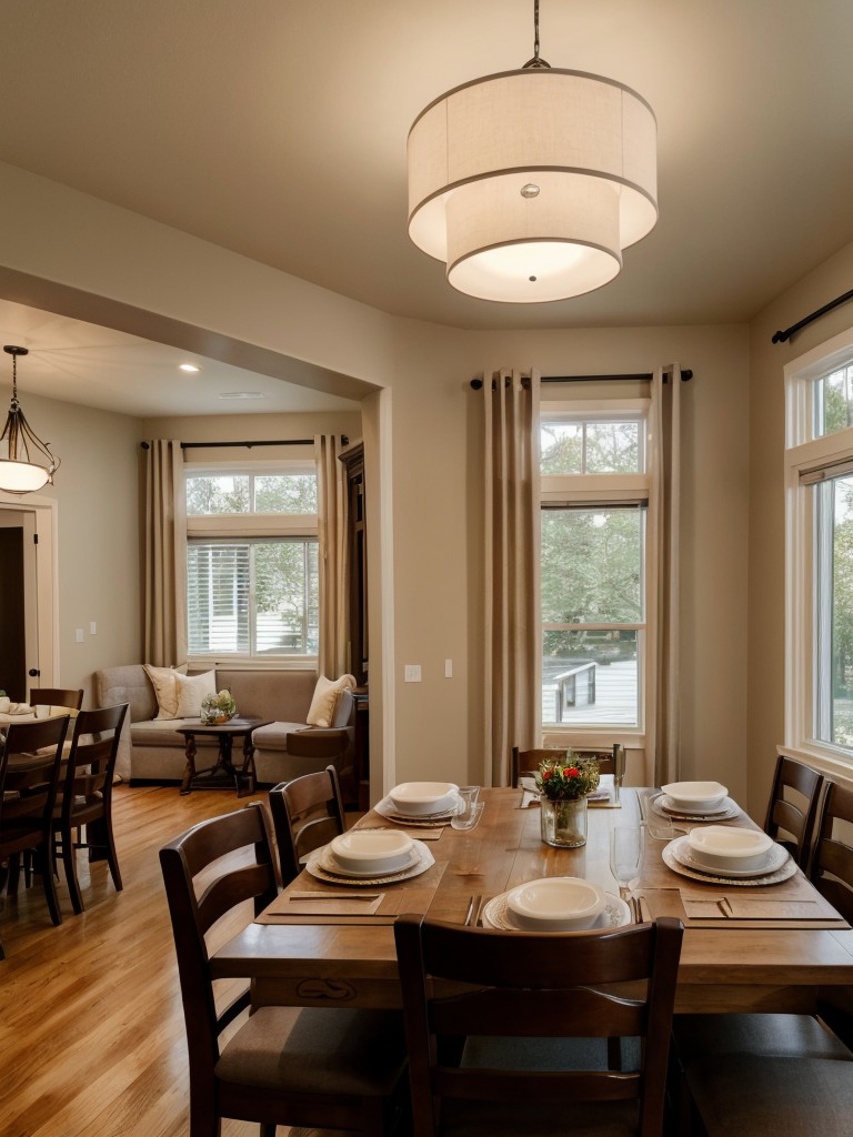 cozy-dining-room-ideas-soft-lighting-plush-seating-warm-color-scheme-creating-welcoming-intimate-atmosphere