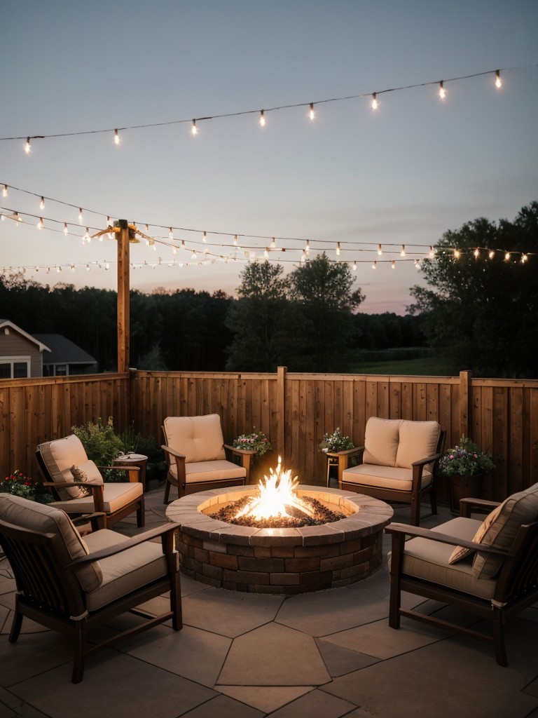 cozy-backyard-retreat-ideas-featuring-comfortable-outdoor-seating-area-fire-pit-string-lights-perfect-relaxing-evenings-entertainment-friends-family