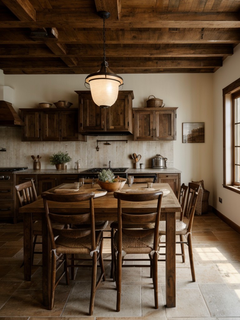 rustic-dining-room-ideas-wooden-furniture-vintage-accessories-warm-earth-tones-cozy-atmosphere