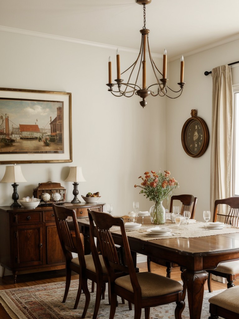 vintage-dining-room-ideas-antique-furniture-vintage-artwork-retro-inspired-decor-accents