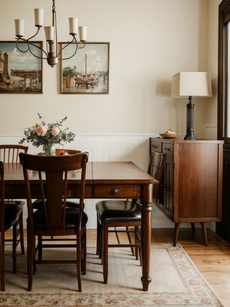 vintage-dining-room-decor-incorporating-retro-furniture-vintage-inspired-accessories-nostalgic-feel