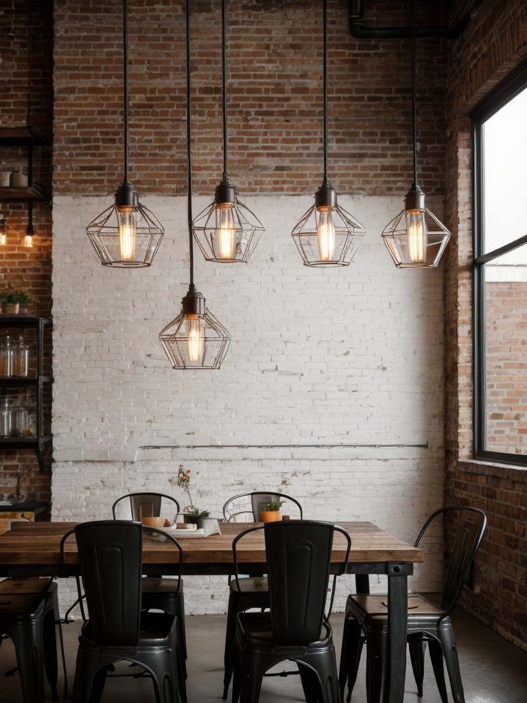 industrial-dining-room-ideas-raw-urban-aesthetic-showcasing-exposed-brick-walls-metal-furniture-industrial-lighting-fixtures-like-industrial-dining-ta