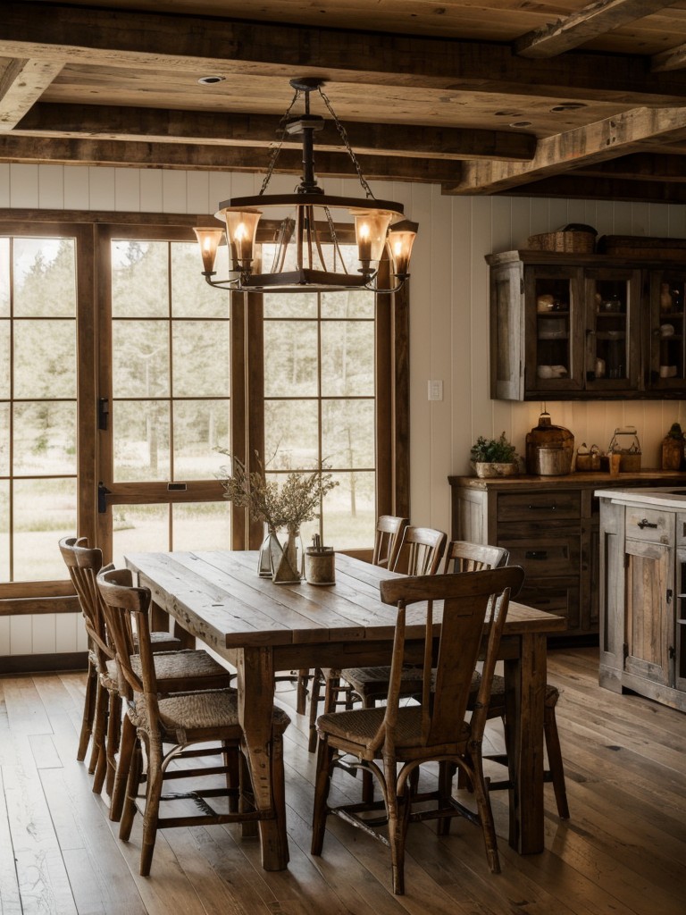 rustic-dining-room-ideas-distressed-furniture-warm-earth-tones-cozy-farmhouse-inspired-atmosphere