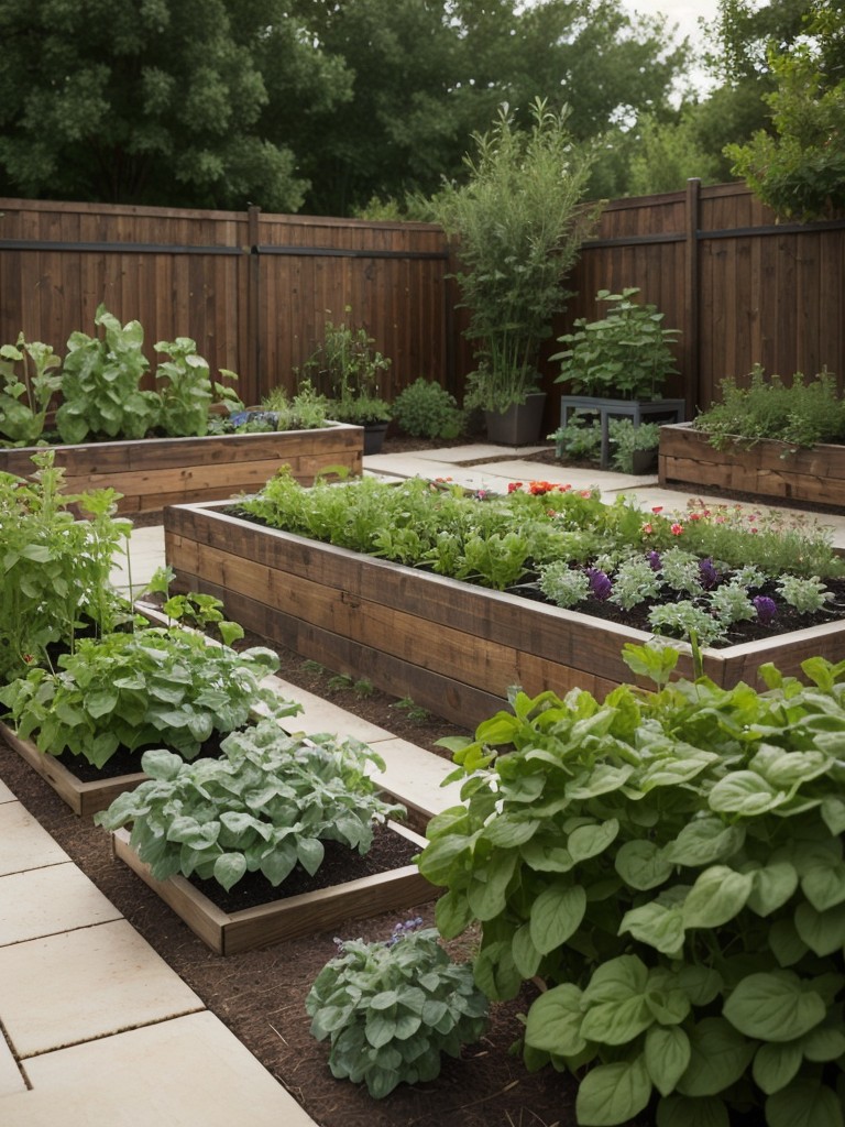 integrate-small-herb-vegetable-garden-into-your-backyard-landscaping-sustainable-homegrown-produce