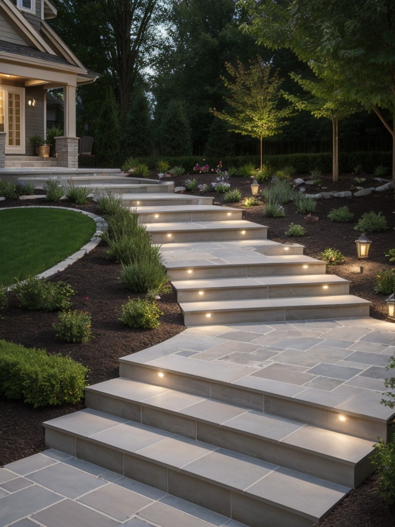 charming-frontyard-pathways-unique-paving-materials-decorative-stepping-stones-well-placed-lighting-added-safety-aesthetic-appeal