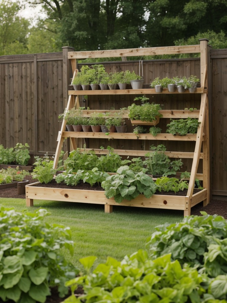 backyard-vegetable-garden-ideas-raised-beds-trellises-composting-station