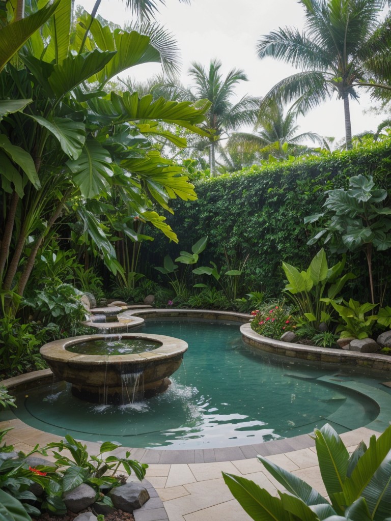 tropical-frontyard-oasis-ideas-lush-foliage-vibrant-flowers-relaxing-water-feature-to-create-serene-exotic-atmosphere