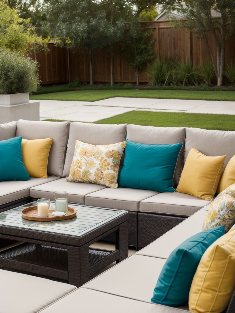 incorporating-cozy-seating-area-affordable-outdoor-furniture-set-vibrant-cushions