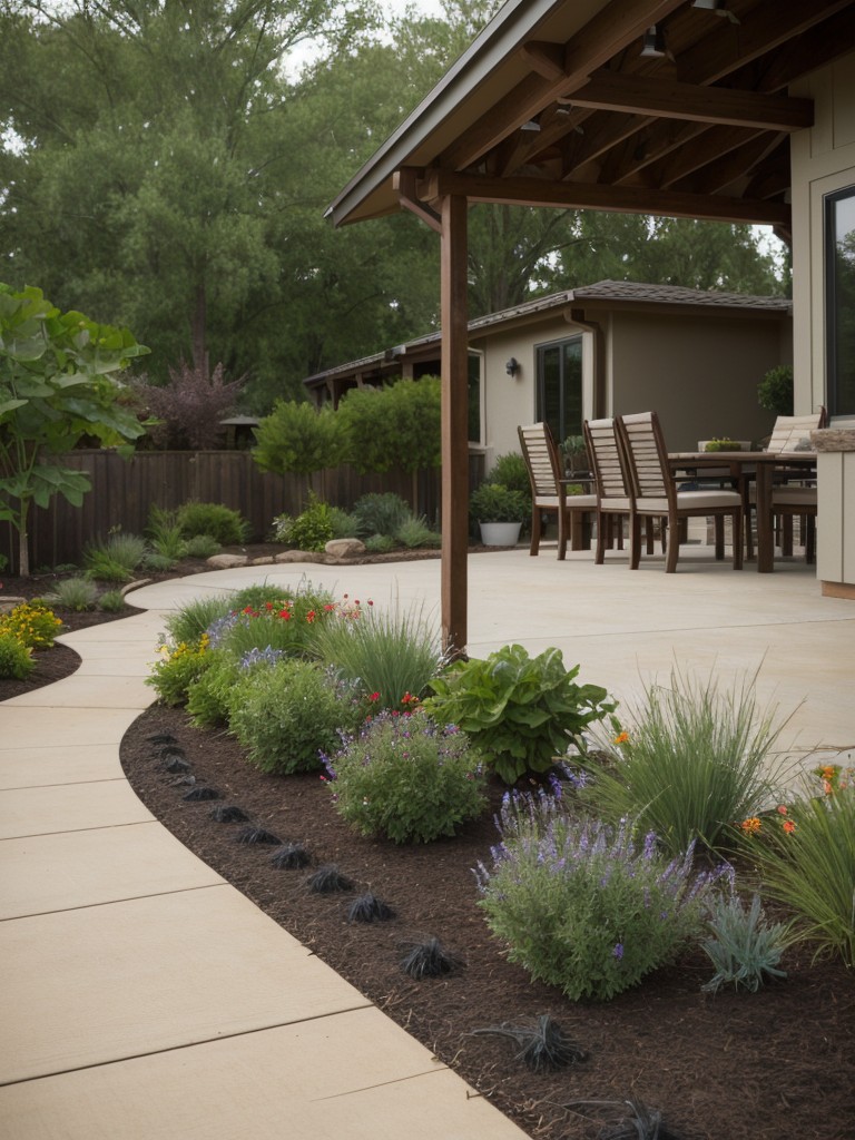 using-native-plants-mulching-drip-irrigation-systems